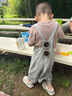 牧童兒童涼鞋寶寶學(xué)步鞋女夏鏤空透氣機(jī)能鞋嬰兒防撞鞋子男 奶油灰22 曬單實(shí)拍圖