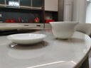 西多米蓋碗茶杯羊脂玉白瓷三才蓋碗泡茶功夫茶具德化茶碗謝師禮物畢業(yè)季 曬單實(shí)拍圖