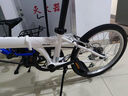 大行（DAHON）D6折疊自行車(chē)20英寸6速入門(mén)級(jí)折疊車(chē)成人學(xué)生通勤休閑單車(chē)KBC061 白色 曬單實(shí)拍圖