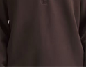 lululemon丨Steady State 男士半拉鏈衛(wèi)衣 LM3FA9S 濃縮咖啡色 L 曬單實拍圖