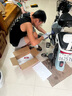 天能電動(dòng)車電池石墨烯電池48/60/72v20a適用小刀雅迪愛瑪原裝鉛酸電瓶 48V12AH（4只）以舊換新 . 曬單實(shí)拍圖