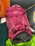 OSPREY小鷹戶(hù)外背包 新款HIKELITE 駭客系列戶(hù)外登山包 配防雨罩雙肩包 26L 黑配紫 25年新色 O/S 曬單實(shí)拍圖