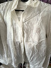 太平鳥(niǎo)冬季斯文系帶襯衫A1CAD4462 米白 M 曬單實(shí)拍圖