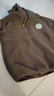 耐克（NIKE）外套男士春秋季運(yùn)動(dòng)服加厚保暖搖粒絨連帽衛(wèi)衣套頭衫FB1451-108 FB1451-274咖色  L 曬單實(shí)拍圖