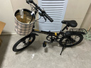 永久折疊自行車成人男女士變速超輕便攜學(xué)生單車上班代步通勤車免安裝 黑色 20寸 變速 輻條輪 曬單實拍圖