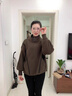 俞兆林秋裝時尚外套中老年人女媽媽裝50-60歲洋氣春秋休閑時尚夾克衫女 咖色 均碼 XL(建議115-130斤) 曬單實拍圖