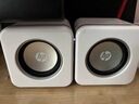 惠普（HP）NS1pro電腦音響迷你桌面音箱小鋼炮多媒體筆記本臺式機手機雙接口有線家用低音炮 曬單實拍圖