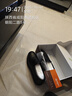 強人休閑鞋男頭層牛皮套腳款皮鞋舒適氣墊軟面男單鞋 2351047 黑色 43 曬單實(shí)拍圖
