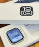 Apple/蘋(píng)果 Watch Series 10 智能手表GPS款42毫米銀色鋁金屬表殼青云色回環(huán)式運(yùn)動(dòng)表帶MX1L3CH/B 曬單實(shí)拍圖