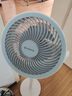 艾美特（AIRMATE）【小暴風(fēng)】空氣循環(huán)扇大風(fēng)量搖頭電風(fēng)扇家用臺(tái)式落地扇升級(jí)加高換氣輕音柔風(fēng)小風(fēng)扇 FA18-X115 曬單實(shí)拍圖