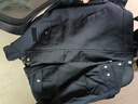保安秋冬季工作服全套2025物業(yè)執勤制服裝春秋套裝夾克款藏青新式 藏青色拉鏈【單上衣+標貼】 190/4XL 建議180-200斤 曬單實(shí)拍圖