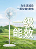 鉆石牌電風(fēng)扇家用落地扇【1級能效+直流變頻+純銅電機】立式搖頭扇無極變速調(diào)控強勁風(fēng)力輕音DFS-ZGM07 曬單實拍圖