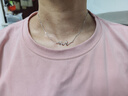Fanci范琦怦然心動項鏈女鎖骨鏈小眾七夕情人節(jié)禮物生日送女友 曬單實拍圖