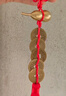 繽越銅葫蘆五帝錢(qián)掛件掛大門(mén)對(duì)門(mén)掛件入戶(hù)門(mén)開(kāi)口葫蘆家用客廳裝飾 2串 曬單實(shí)拍圖