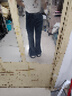 UR2025冬季新款女裝復(fù)古腰帶高腰喇叭牛仔長(zhǎng)褲UYV850170 藍(lán)色 26 曬單實(shí)拍圖