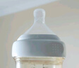 HEGEN海格恩新生兒奶嘴0-6個(gè)月以上超軟硅膠仿母乳偏心奶嘴防脹氣 3階段圓孔 6-9月 2只裝 曬單實(shí)拍圖