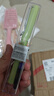 得力（deli）EF明尖鋼筆學(xué)生文具 速干正姿練字(1筆1晶藍墨囊1吸墨器) 綠色 S5-J EF尖(約0.38mm) 曬單實(shí)拍圖