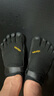 Vibram五指鞋 晨跑夜跑赤足鞋輕便透氣跑步鞋健身休閑運動(dòng)鞋KSO 黑色（男款） 40 曬單實(shí)拍圖