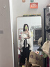 COSMICKISS鏤空針織披肩女針織流蘇開衫春秋民族風(fēng)拍照旗袍外搭度假風(fēng)披風(fēng) 米色 曬單實(shí)拍圖