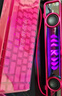邁從（MCHOSE）K20電競音響音箱桌搭桌面電腦音響游戲可插拔麥有線(xiàn)藍牙7.1環(huán)繞聲效家用臺式長(cháng)條驅動(dòng) K20音箱 漿果紅  可插拔麥克風(fēng) 曬單實(shí)拍圖