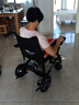 互邦電動(dòng)輪椅老人全自動(dòng)輕便可折疊旅行老年殘疾人代步車(chē)輕便攜式D3-B 曬單實(shí)拍圖