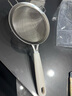 法焙客（FOR BAKE）面粉篩 手持不銹鋼粉篩過濾網(wǎng)篩篩網(wǎng)面粉篩子漏網(wǎng)烘焙小工具小號 曬單實(shí)拍圖