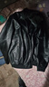 皮爾卡丹（pierre cardin）夾克男春秋季休閑外套上衣舒適戶(hù)外皮衣時(shí)尚茄克 黑色 3XL 曬單實(shí)拍圖