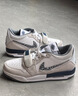 耐克（NIKE）Jordan官方耐克喬丹AJ312男子運(yùn)動(dòng)鞋秋季緩震低幫CD7069 124白/深藏青/淺灰/冷灰 42 曬單實(shí)拍圖