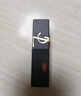 圣羅蘭（YSL）黑管啞光愛(ài)心唇釉216霧面口紅化妝品生日禮物送女友中秋禮品 曬單實(shí)拍圖