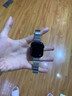 圣卡泊適用蘋果手表表帶iWatchs10代金屬女款applewatch9小蠻腰鏈式蝴蝶扣s8夏天新款41mm透氣Ultra簡約 銀色 iwatch10代【42MM表盤】 曬單實拍圖