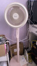 美的（Midea）【語音智控】空氣循環(huán)扇/國家補貼/家用電風扇/遙控落地扇/輕音柔風立式定時/桌面小風扇 FGA24THR 曬單實拍圖