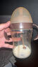 世喜吸管奶瓶1-3歲直飲杯嬰兒ppsu一12個(gè)月以上寶寶300ml帶重力球手柄 曬單實(shí)拍圖