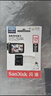 閃迪（SanDisk）128GB TF（MicroSD）4K內(nèi)存卡 行車記錄儀 監(jiān)控攝像頭專用 10,000小時錄制 重復(fù)讀寫高耐用存儲卡 曬單實拍圖