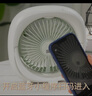派凡宿舍小風(fēng)扇帶夜燈床上靜音小吊扇學(xué)生寢室蚊帳篷懸掛充電扇臥室上下鋪雙層床頭簾遙控自動(dòng)搖頭睡眠 綠色【小程序款/自動(dòng)搖頭/可掛可立/帶夜燈】 曬單實(shí)拍圖