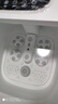 美的（Midea）泡腳桶殺菌足浴盆加熱自動(dòng)按摩洗腳盆理療熏蒸暖泡噴淋生日禮物送男女友長(zhǎng)輩 ZL310溫泉桶 曬單實(shí)拍圖