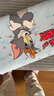 貓和老鼠（Tom and Jerry）A類抗菌兒童枕頭寶寶嬰兒學(xué)生成長可水洗硅膠記憶枕芯頸枕 星藍(lán)色 曬單實拍圖