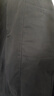 茵曼（INMAN）復古通勤開(kāi)叉半身裙女百搭舒適全棉中長(cháng)A字裙子 深藍色 -18518172 L 曬單實(shí)拍圖