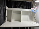 禾夫折疊懸空床上桌大學(xué)生宿舍電腦桌寢室上下鋪懸掛式書桌學(xué)習(xí)桌子 【懸掛+可折疊】暖白色 曬單實(shí)拍圖