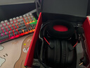 極度未知（HYPERX）颶風(fēng)2颶風(fēng)3系列電競游戲耳機頭戴式 fps吃雞耳麥降噪麥克風(fēng) 原金士頓cloud2電競耳機 颶風(fēng)2-黑紅【7.1虛擬環(huán)繞聲】 曬單實(shí)拍圖