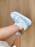 耐克（NIKE）女鞋2025新款秋季多巴胺運動(dòng)鞋時(shí)尚休閑鞋輕便舒適低幫板鞋大童鞋 奶白鹽藍-141 【京東快遞】 36 曬單實(shí)拍圖
