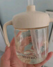 英氏（YEEHOO）兒童牛奶杯寶寶學(xué)飲杯帶刻度吸管水杯嬰幼兒專用喝水防摔杯子 曬單實(shí)拍圖