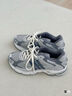 adidas 閃回鞋 RESPONSE CL貼合老爹鞋男女阿迪達(dá)斯官方三葉草 淺灰色/深灰色   41 曬單實(shí)拍圖