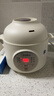美的（Midea）電燉鍋電蒸鍋 煮粥嬰兒輔食鍋專(zhuān)用燉湯盅煲湯鍋輔食鍋燉盅1L隔水燉 蒸燉一體多功能鍋 MD-DZE1068 曬單實(shí)拍圖