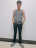 PAUL FRANK羊絨蠶絲保暖背心男士保暖內衣無(wú)痕發(fā)熱打底秋冬馬甲坎肩防寒上衣 曬單實(shí)拍圖