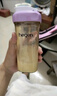 HEGEN海格恩吸管杯兒童水杯學飲杯奶瓶1-3-6歲直飲吸管嬰兒寶寶牛奶杯 【獨立抓握】 330ml 吸管杯-浪漫紫 曬單實拍圖