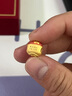 周大生腕美小福袋轉(zhuǎn)運珠果凍琺瑯足金手鏈七夕送女友禮物 喜多多 1.1g 曬單實拍圖