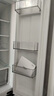 美的（Midea）418法式多門(mén)四開(kāi)門(mén)電冰箱超薄平嵌小戶(hù)型家用冰箱一級能效國家補貼20%大容量無(wú)霜MR-418WFPE白色 曬單實(shí)拍圖