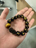 中國黃金招財貔貅手鏈男黑曜石手串男士生日禮物送男友老公爸爸心經(jīng)護身符 【六字箴言】招財貔貅黑曜石手串+證書(shū)禮盒 曬單實(shí)拍圖