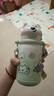 babycare西高地保溫杯學(xué)飲兒童寶寶學(xué)生上學(xué)水壺吸管直飲杯外出6月+-大綠 曬單實(shí)拍圖