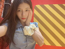 蝶嬌諾（DIEJIAONUO）連衣裙子女夏季2025新款女裝韓版學(xué)生學(xué)院風(fēng)純欲辣妹收腰御姐氣質(zhì) 襯衣+褲裙（有腰帶） S 曬單實(shí)拍圖